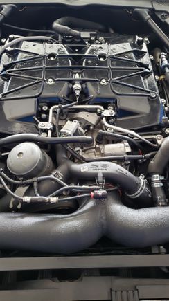 Nozzle in the intake