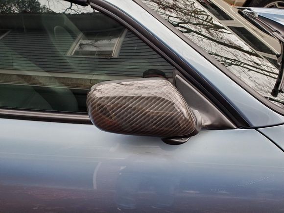 This is a carbon fiber vinyl wrap. 