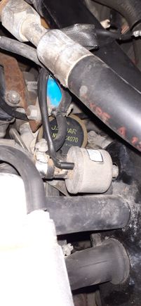 Supplementary Air Valve- two wires just hanging loose