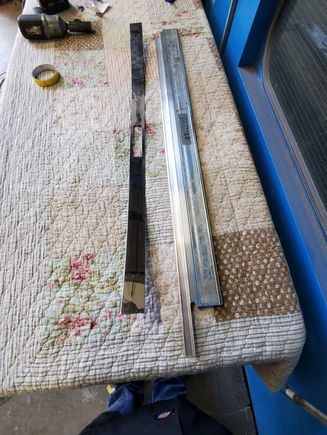 Center logo is still intact but chrome trim is what is needed..