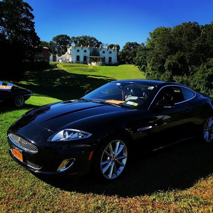 My BlkCat MY14 at the Concours	Jaguar Drivers Club of Long Island; Vanderbilt Jaguar and MG Invitational Concourse d'Elegance; Sept. 16, 2018, Centerport NY.