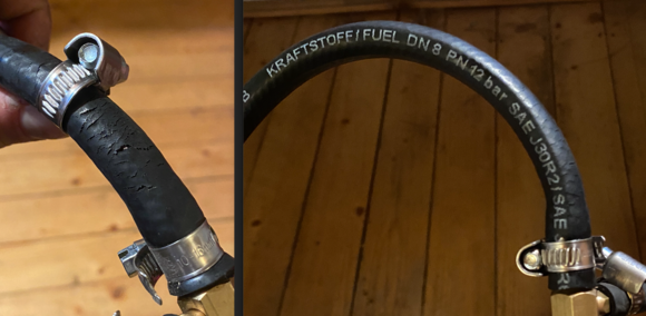 german hose that could have blown me up. 
