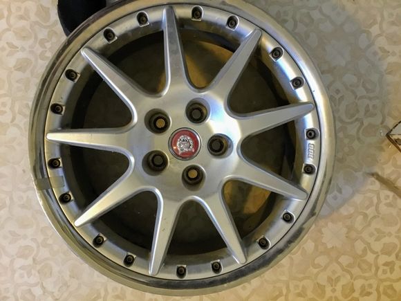 From my 2002 XJR 100 Original Rare Montreal Style wheels BBS 19” 