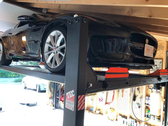 4” of top clearance.  Whew!