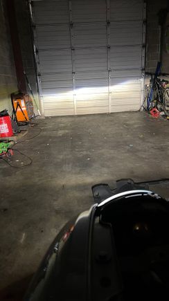 After headlight alignment 