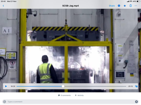 The building where the panels are pressed is most impressive, if you’ll forgive the pun :)