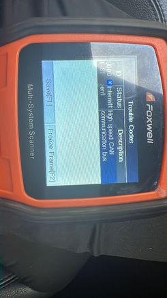 This error comes up across the PCM, TCM and ABS modules