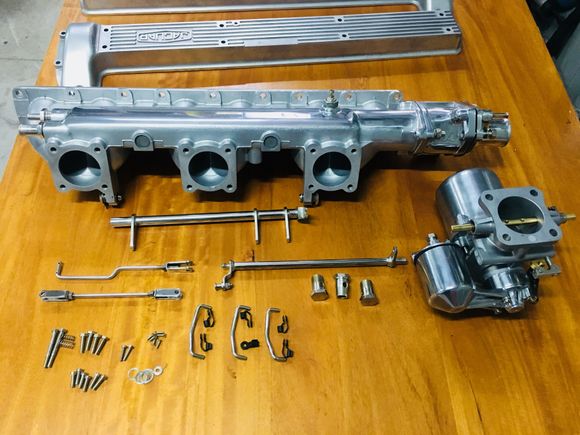 Some of the first bits completed 