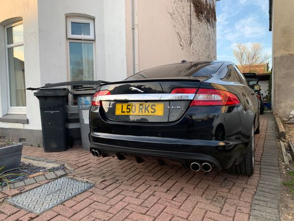 XFR style rear diffuser