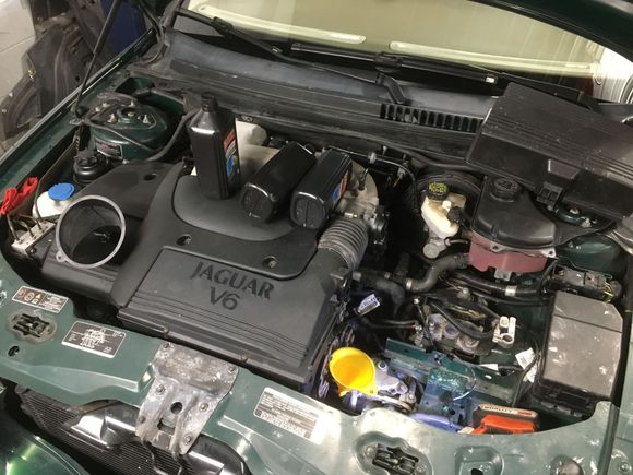 Last fluid change for the trans. I'll be changing it every 20k moving foward