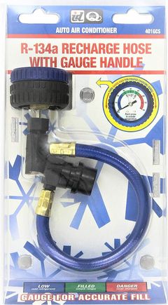 Amazon: Interdynamics IDQ R-134a Auto Air Conditioning Recharge Hose with Gauge Handle
