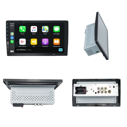 9inch Android head unit with single DIN sized box