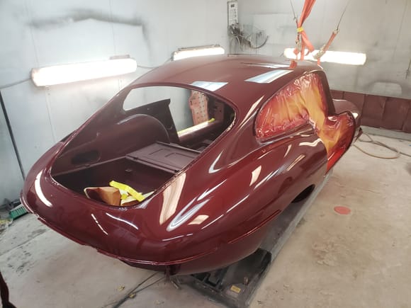 Final Glasurit 2-part Imperial Maroon Opalescent