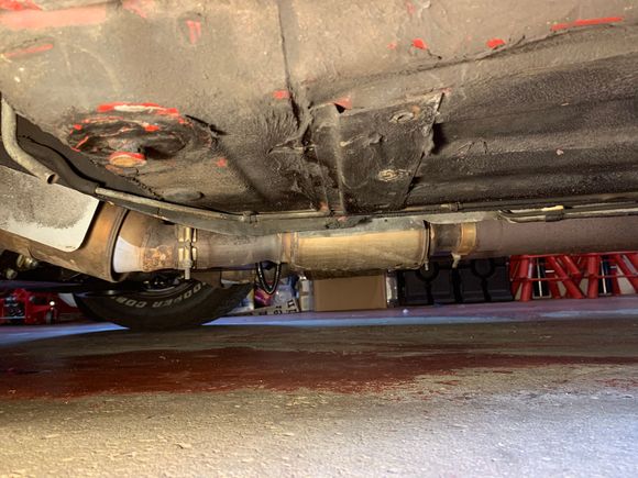 The forward silencer in question 