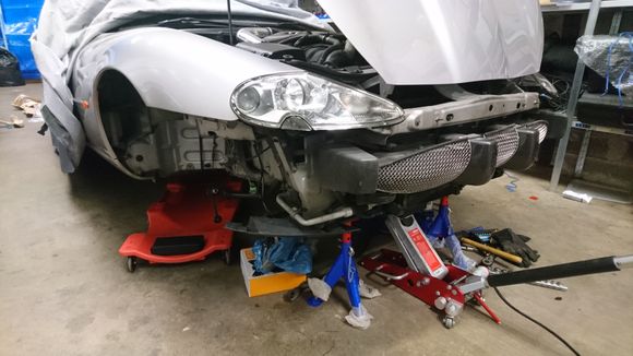 Front end stripped