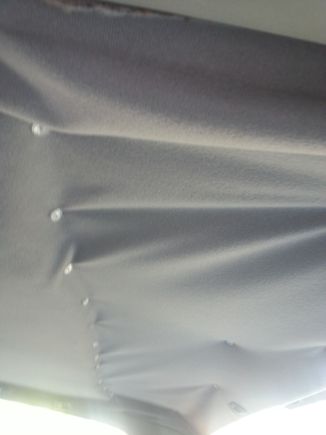 Well, not professional, but at least it is against the ceiling.