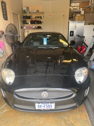 My baby ceramic coated in the garage