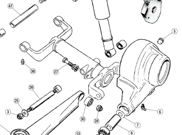 Item 27 is a bolt that appears to thread into the wise bone.  That is not my case.  Any ideas !!