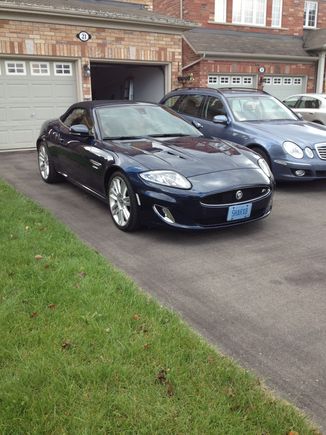 Current Jag and previous wagon