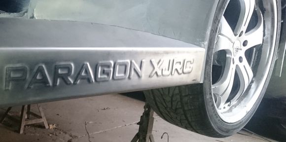 Embossed side sill covers all made in steel