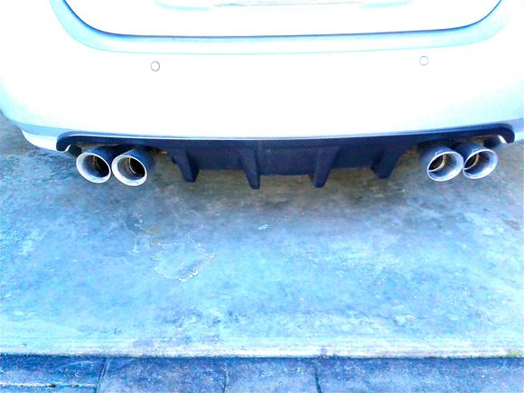 At first I had it painted to match the body then went to black