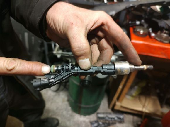 Fuel injector seal. 