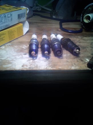 Old plugs.