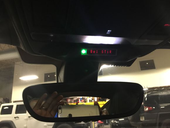 What startup looks like for the ALP and radar detector.