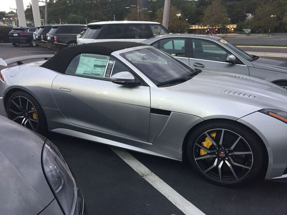 Shark Gill Louver on hood.