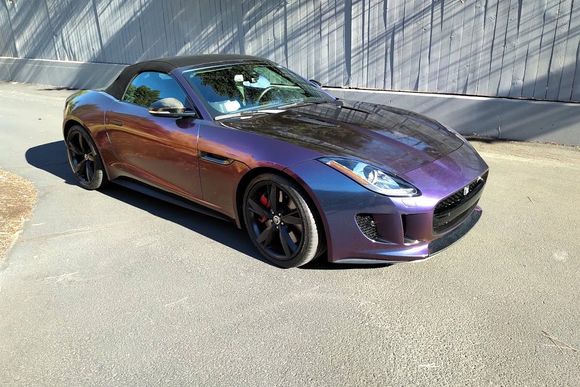 Color shifting wrap front
