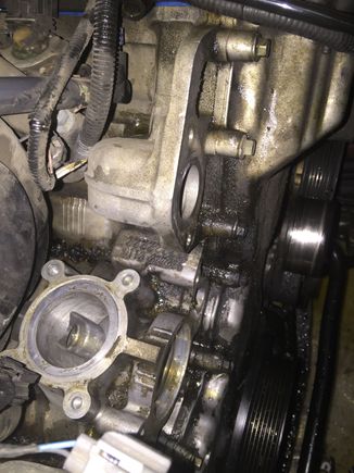 Numbers on top of engine block