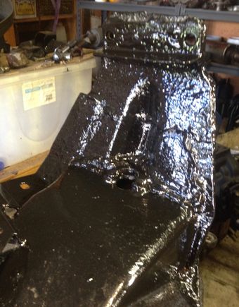 Repaired Turret. Much Welding and rust Proofing - POR15