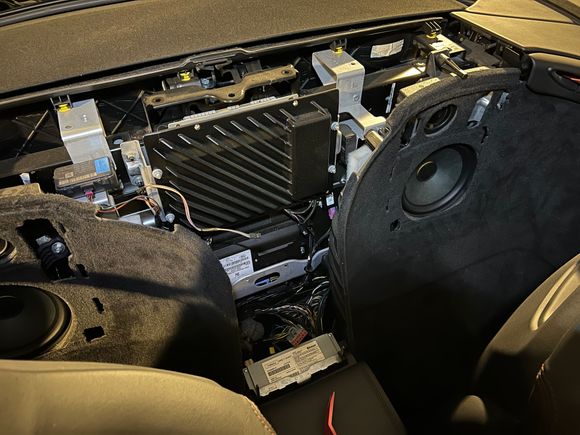 the removed rear passenger trim 