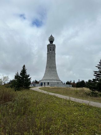 Highest peak in Massachusetts. Mt Greylock. 