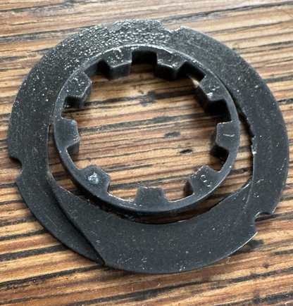 Broken washer