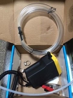 Contents of the pump box