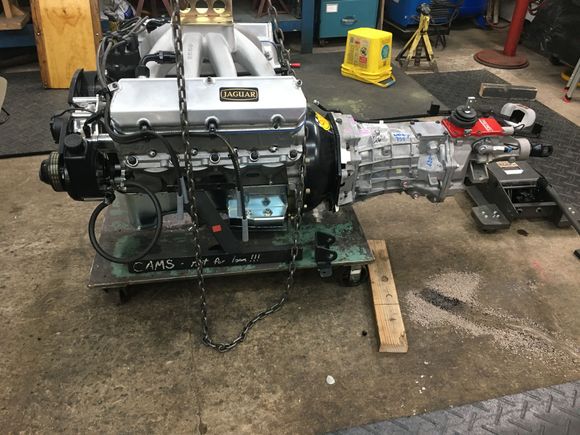 Tremec 6sp bolted up.