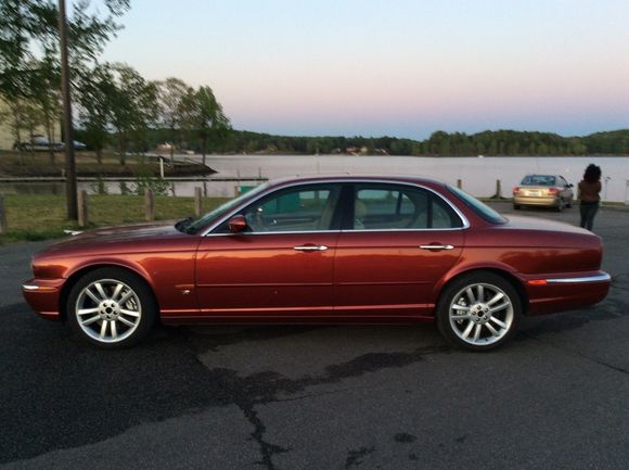 my daughters new jag and her first car