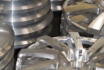 Wheels Being Made