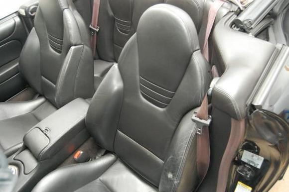 Recaro seats with R performance leather.