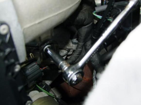 Step 8
remove the bolt on the right hand side.