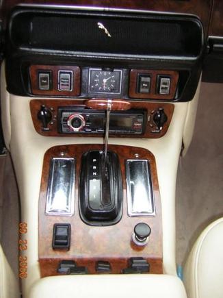 Aftermarket walnut trim