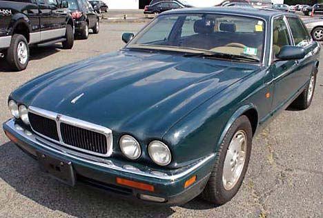 1997 XJ6 at dealership   adver
