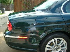 Polished and waxed before a Jaguar Concours