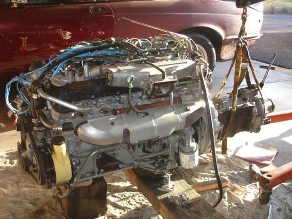 4spd from euro xj6 with Laycock overdrive