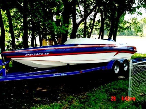 Summertoy2
1989 eliminator powered by a 454 borla top speed 80 mph.