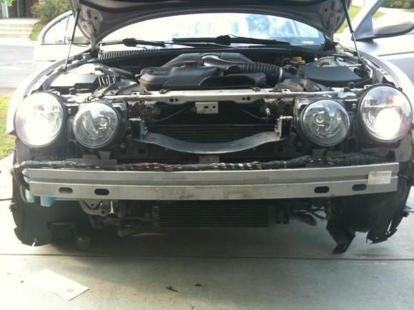 Got a used working Left Head Lamp assembly so I had to remove and replace.