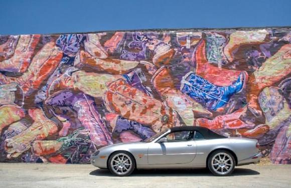 Lampasas Cowboy Boots mural