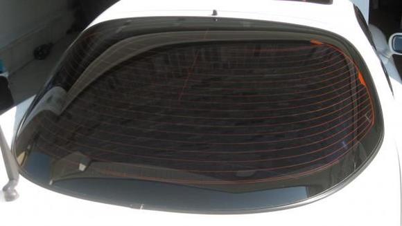 Rx 7 Old Tint Back Window