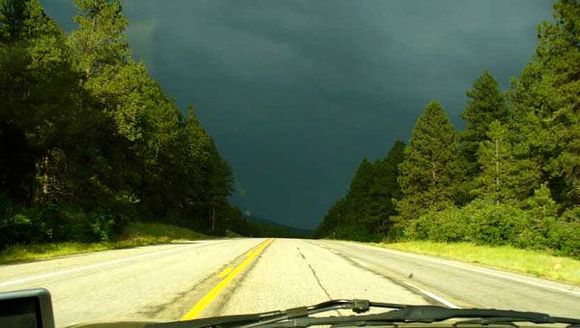 The view approaching Durango, CO